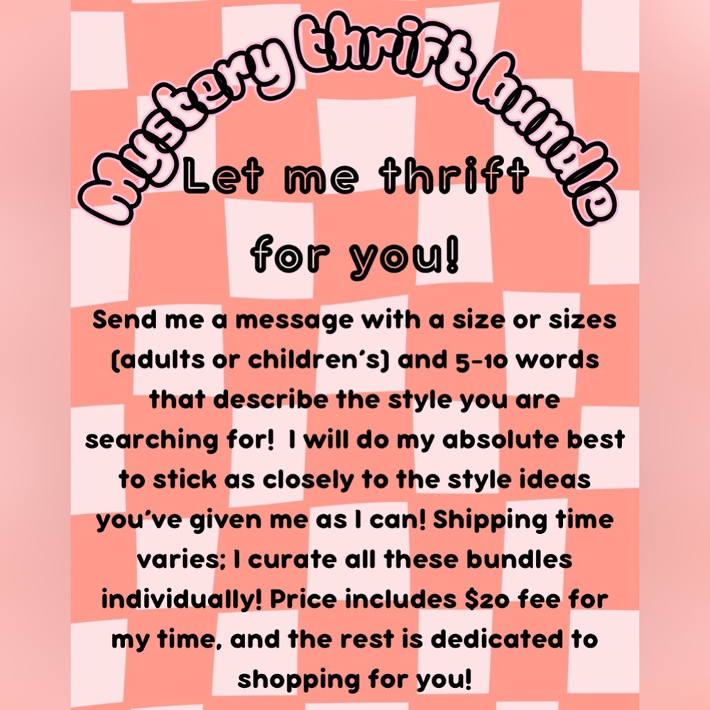 KIDS Mystery Thrift Bundles!
